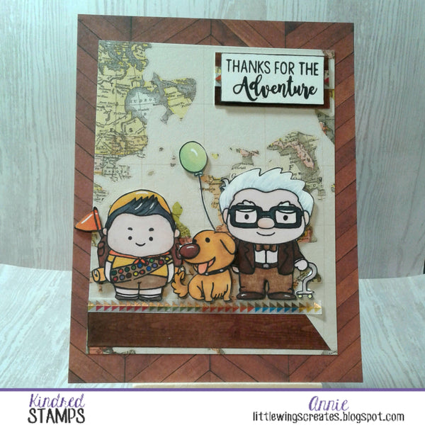 Thanks For The Adventure - Up For An Adventure Stamp Set