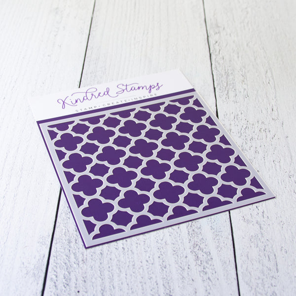 Moroccan Tile Stencil