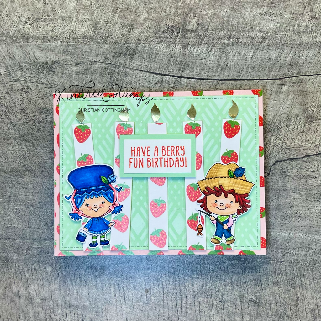 Sweet Strawberries Paper Pack