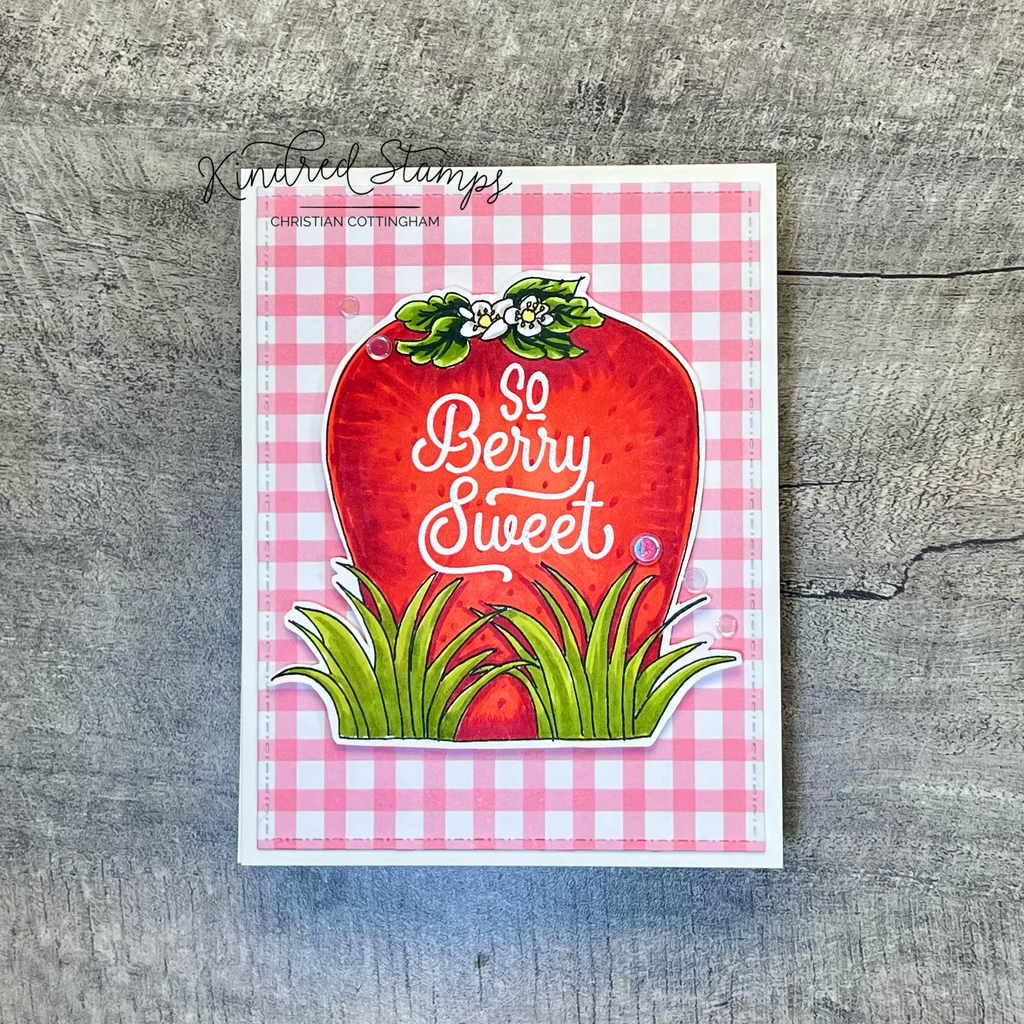 Sweet Strawberries Paper Pack