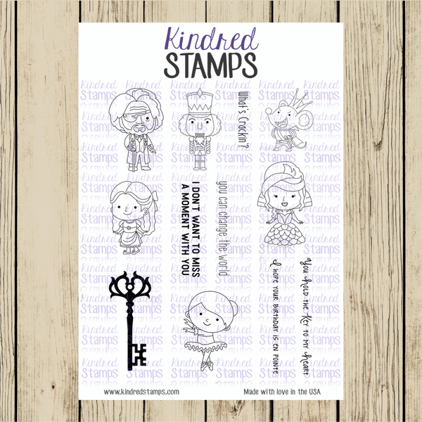 Holiday Ballet Digital Stamp Set